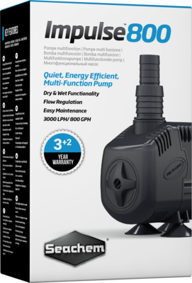 Seachem Impulse 800 Pump 120 V, 60 Hz