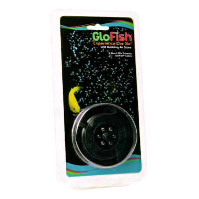 Tetra - GloFish Round Bubbler with 6 Blue LEDS 6 ct