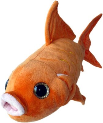 Bubbles the Goldfish Stuffed Toy Plushie 16&quot;