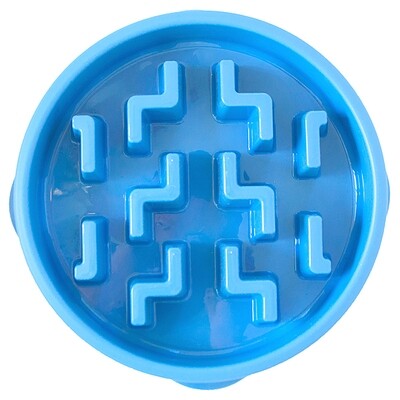 Fun Feeder Slo-Bowl Blue Large | 4 Cup