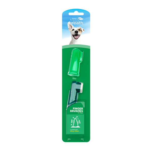 TropiClean Fresh Breath Finger Brushes 2 pk