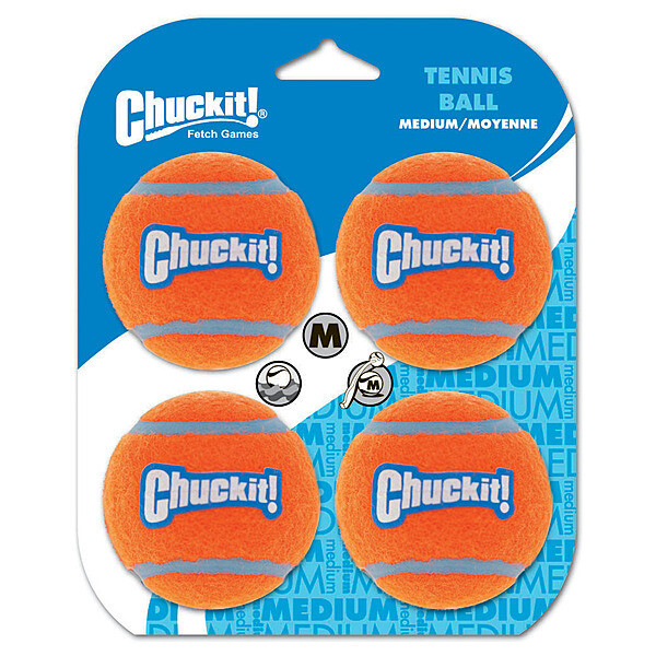 Chuck it! Tennis Ball Med 4pk