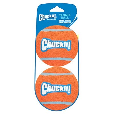 Chuckit! Tennis Ball XLarge 2PK | Shrink Sleeve