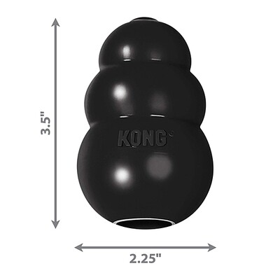 KONG Extreme Black Medium