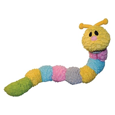 Pastel Caterpillar 35&quot; | Squeak Grunt &amp; Rattle