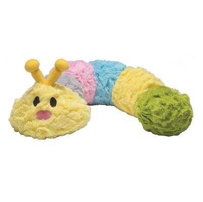 DSC Pastel Caterpillar 20&quot; | Squeak Grunt &amp; Rattle