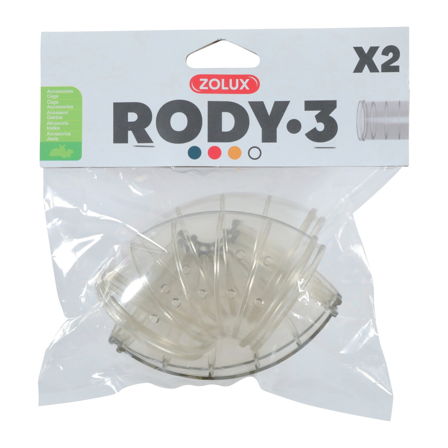 Rody3 Tube - Angle - Clear