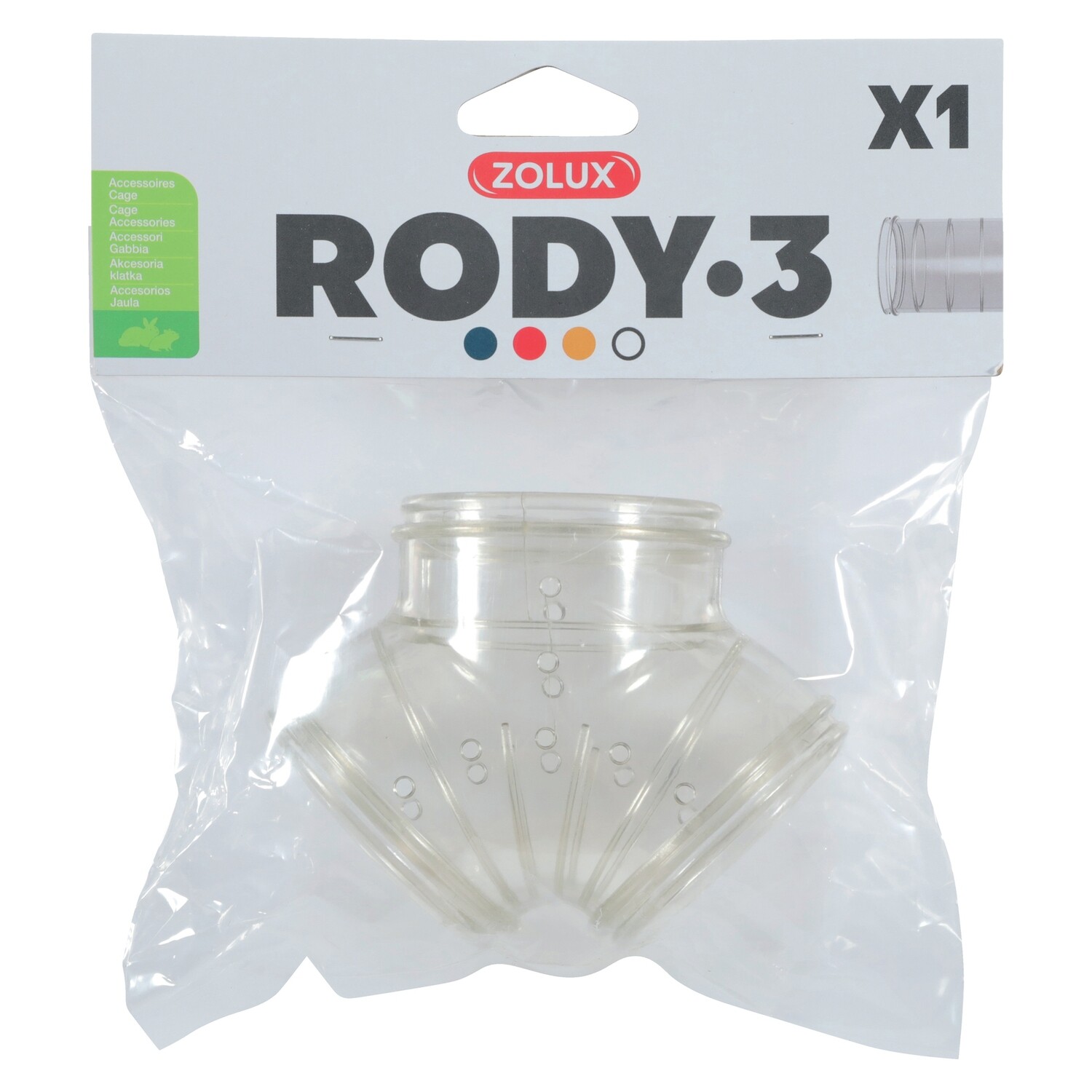 Rody3 Tube - &quot;Y&quot; - Clear