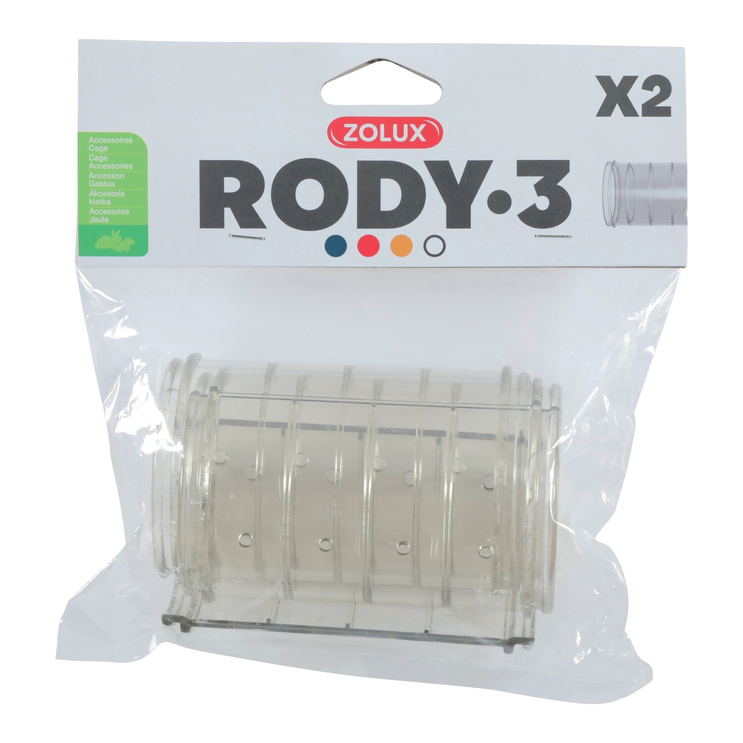 Rody3 Tube - Straight - Clear