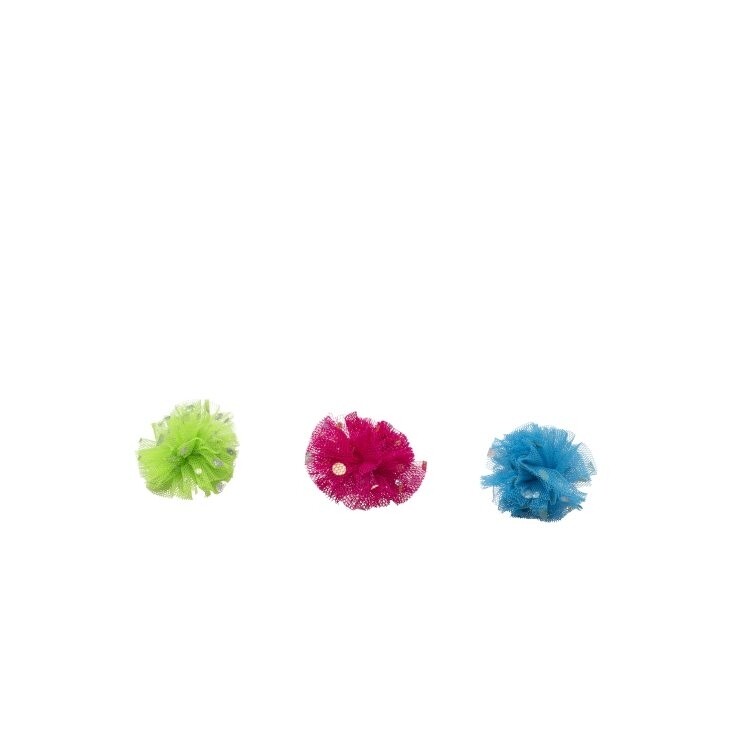 BUDZ Cat Toy Coloured Neting Balls Jar (48 un)