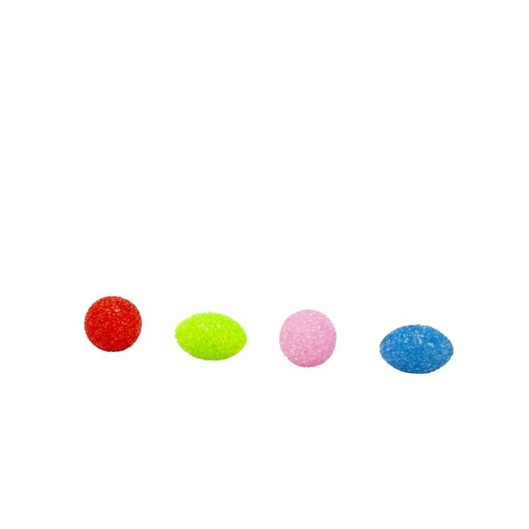 BUDZ Cat Toy Coloured Crystal Balls w/ Bell Jar (30 un)