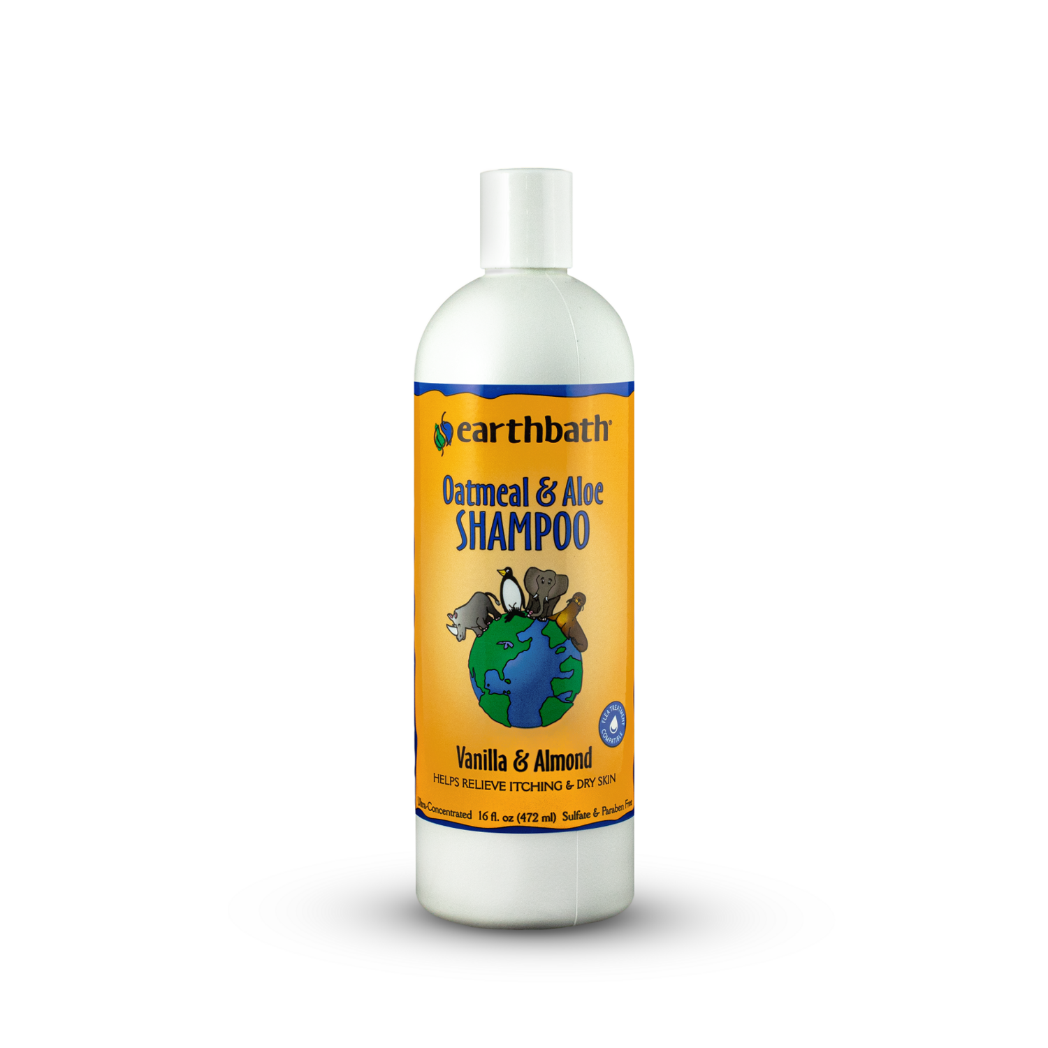 EARTHBATH Vanilla &amp; Almond Oatmeal &amp; Aloe Shampoo 473ml