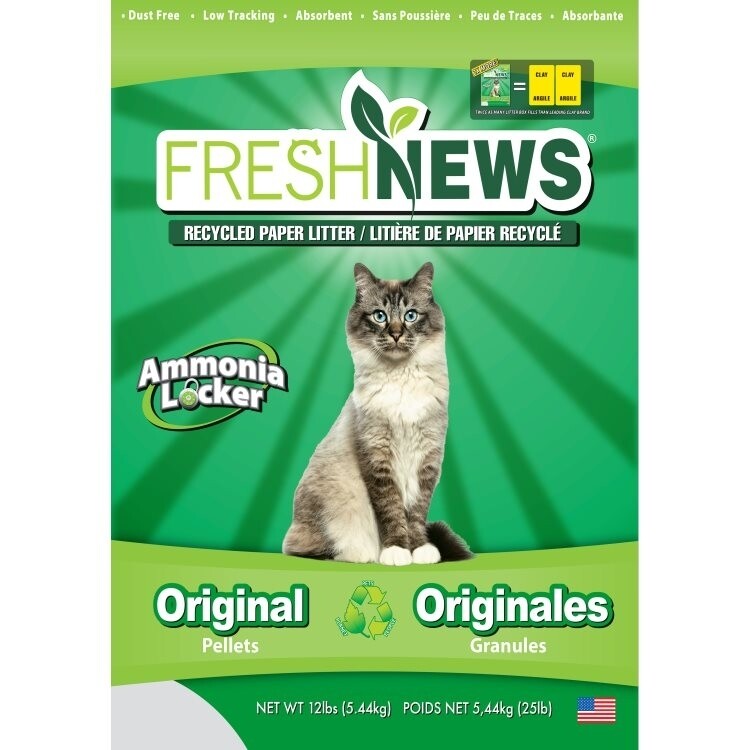 Fresh News Paper Cat Litter 5.44kg