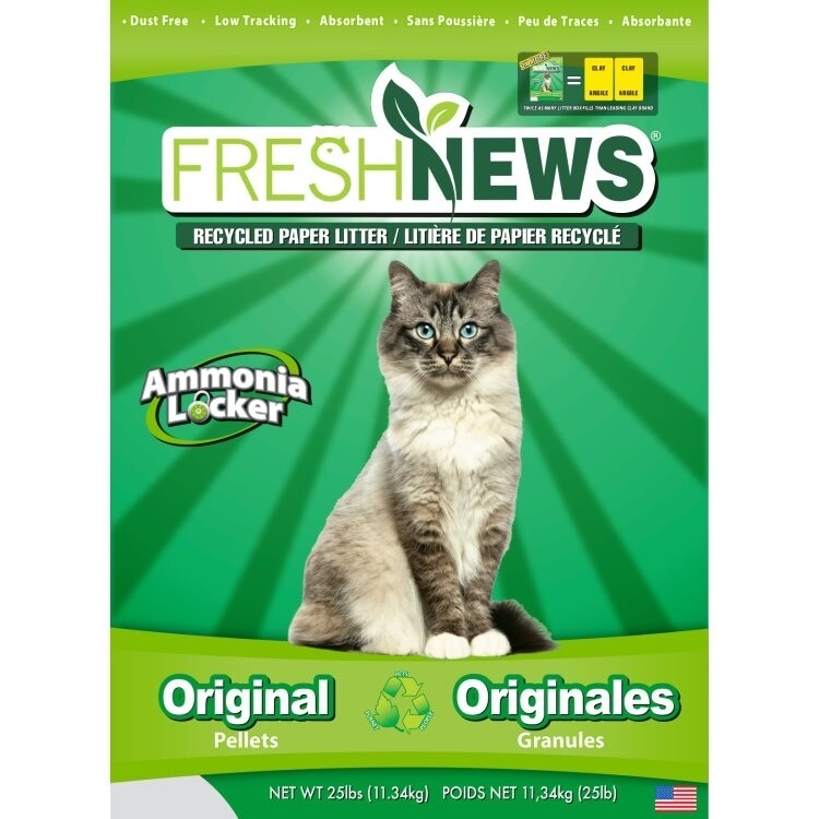 FRESH News Paper Cat Litter 11.34kg