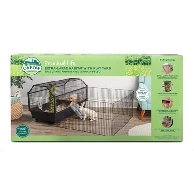 OXBOW Extra Large Habitat with Play Yard
