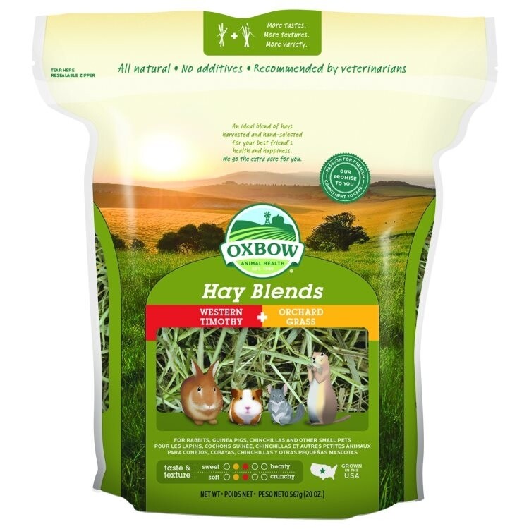 OXBOW Hay Blends - Timothy / Orchard 567g 15oz