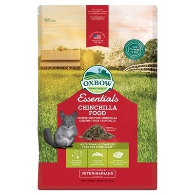 Oxbow - Chinchilla food  3 lb