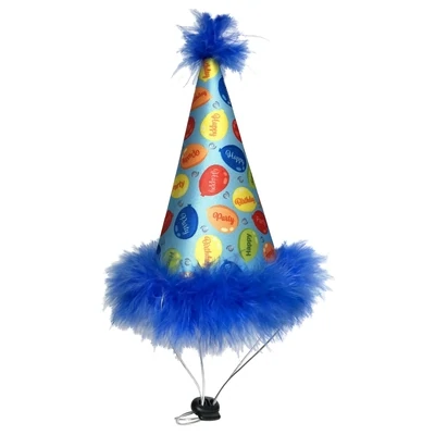 Small Party Hat Party Time Blue