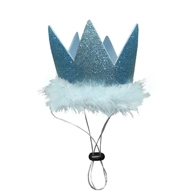 Party Crown - Blue - Large