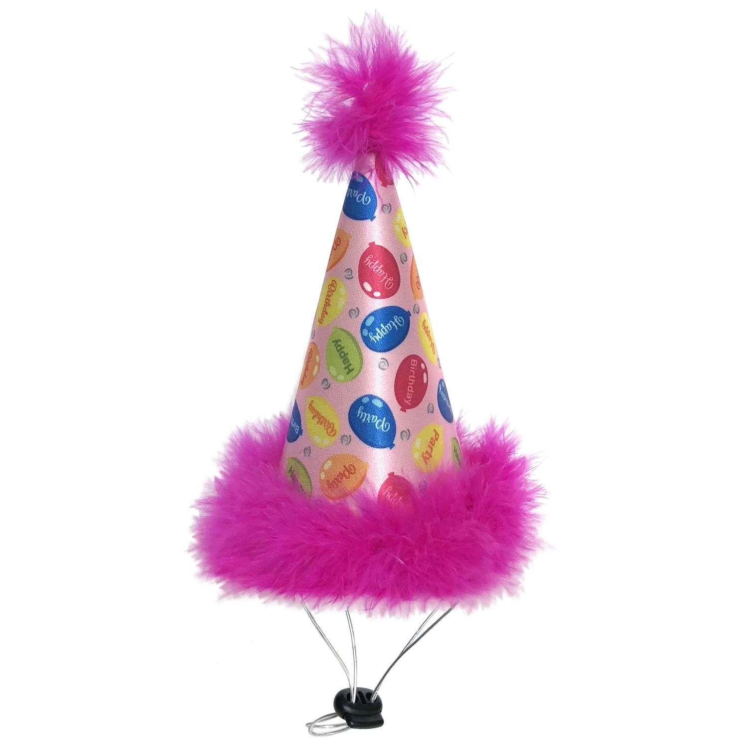 Party Hat Party Time Pink Lrg