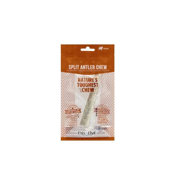 This&amp;That Split Antler Chew Small 5.5&quot;
