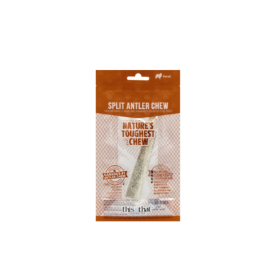 This&amp;That Split Antler Chew Small 5.5&quot;