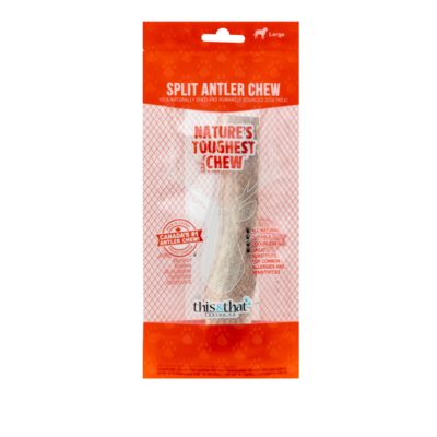 This&amp;That Split Antler Chew Large 7.5&quot;