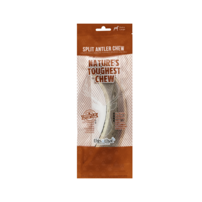 This&amp;That Split Antler Chew X-Large 9.5&quot;