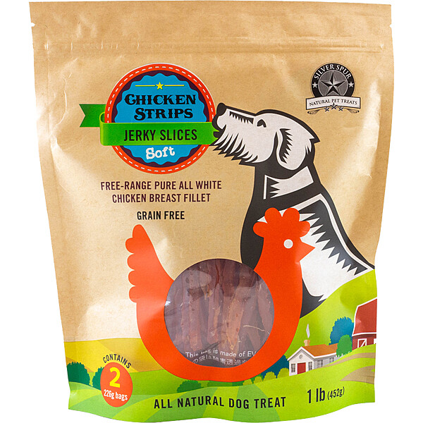 Chicken Jerky Slices 452GM
