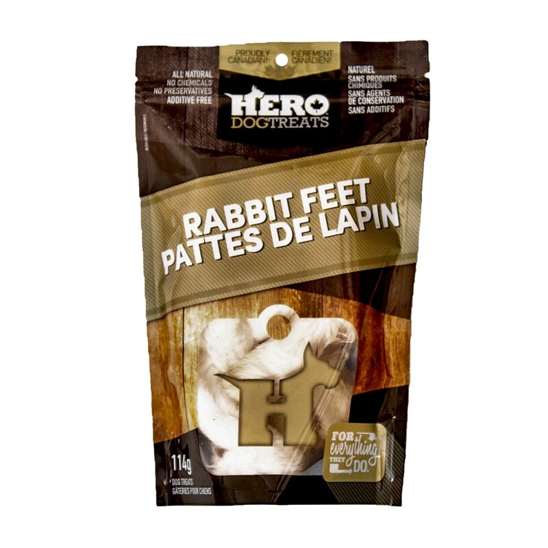 Hero | Rabbit Feet 114g - Dog Treat