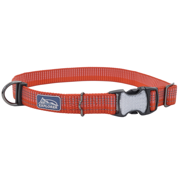 BTO K9 ExplorerWoven Adjustable Collar Canyon 1x12-18&quot;