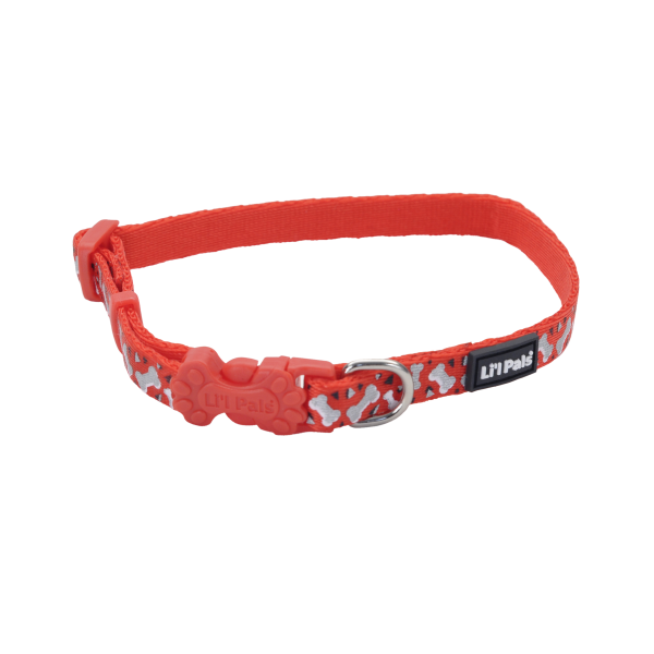 BTO Li&#39;l Pals Reflective Collar Bones &amp; Triangles 3/8x8-12&quot;
