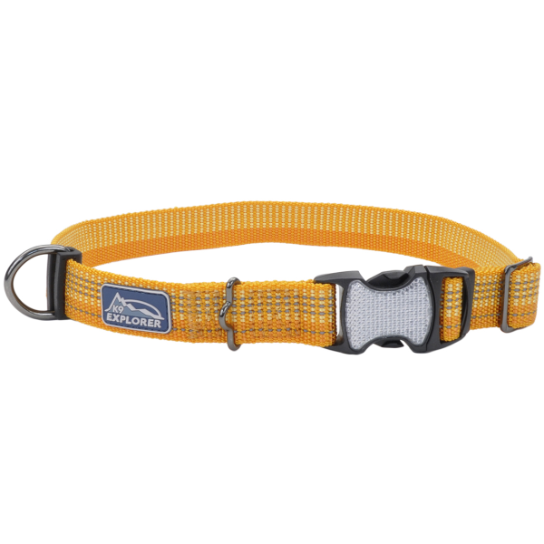 BTO K9 Explorer Woven Adjustable Collar Desert 1x12-18&quot;