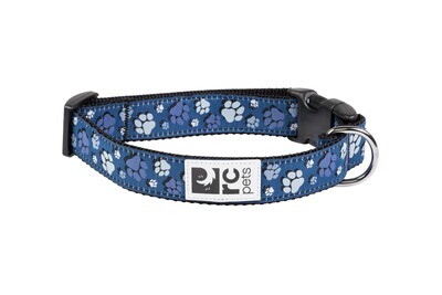 Clip Collar XS 5/8 Fresh Tracks Teal