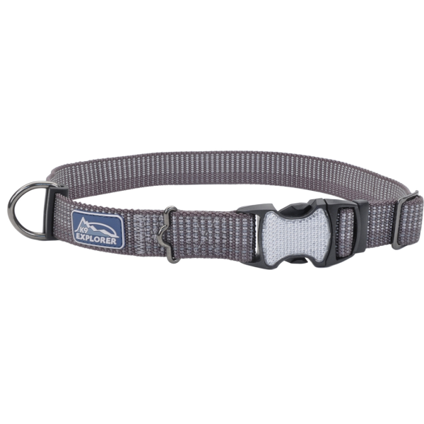 K9 Explorer Woven Adjustable Collar Mountain 1x12-18&quot;