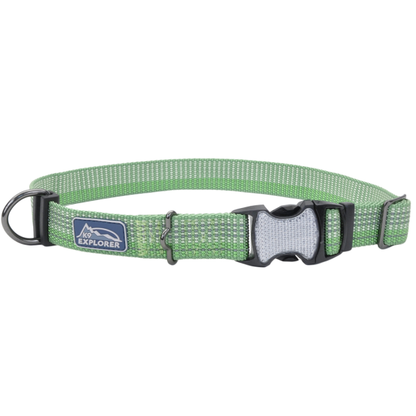 K9 Explorer Woven Adjustable Collar Meadow 1x12-18&quot;