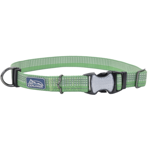K9 Explorer Woven Adjustable Collar Meadow 1x18-26&quot;