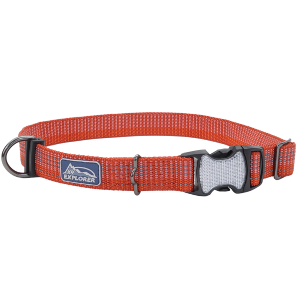 K9 Explorer Woven Adjustable Collar Canyon 1x18-26&quot;