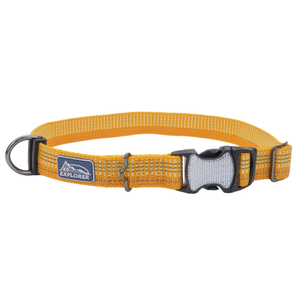 K9 Explorer Woven Adjustable Collar Desert 5/8x8-12&quot;