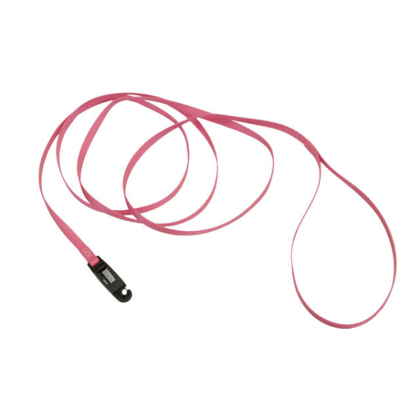 Li&#39;l Pals Nyl Leash w/E-Z Snap 5/16&quot;x6&#39; Neon Pink