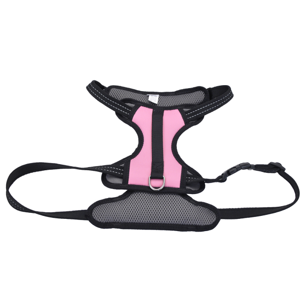 BTO Reflective Control Handle Harness 26-38&quot; Pink Large
