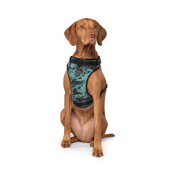 Canada Pooch Everything Harness Water-Resistant Camo XL