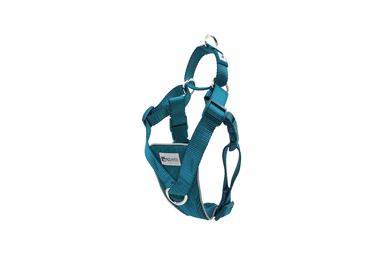 Tempo No Pull Harness Heather Teal Medium
