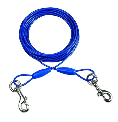Medium Tie Out Cable 25ft Blue
