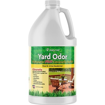 Yard Odor Eliminator + Citronella Refill 64OZ