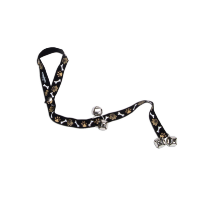 Advance Dog Potty Training Bells Tan and Brown Paws Bones
