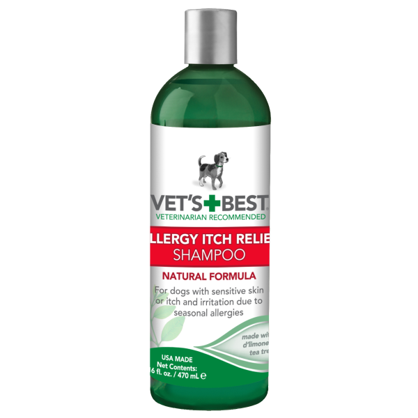 Vet&#39;s Best Allergy Itch Relief Shampoo 16 oz