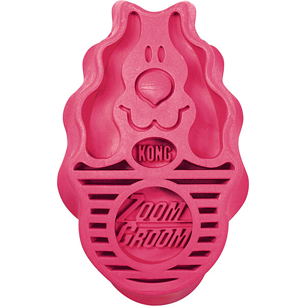 Kong Zoom Groom Large Rasberry