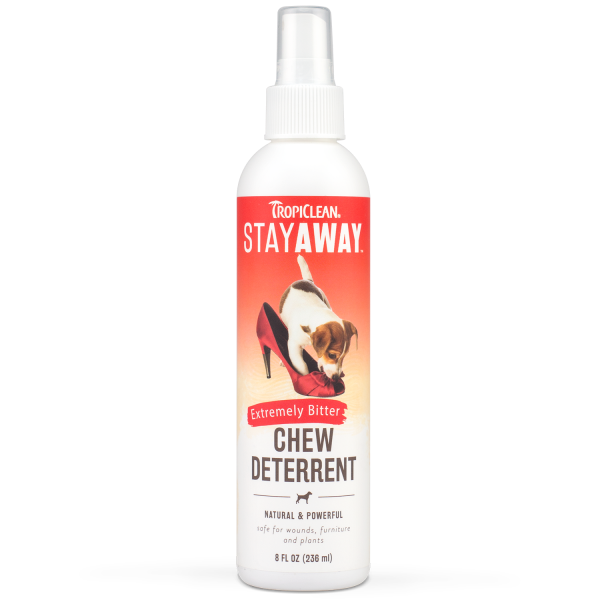 TropiClean Stay Away Bitter Chew Deterrent Spray 8 oz