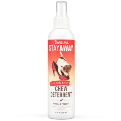 TropiClean Stay Away Bitter Chew Deterrent Spray 8 oz